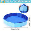 Portable Non-Slip PVC Pet Water Pool for Cats