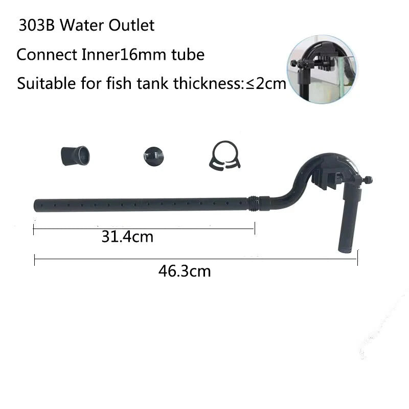 Rain Spray Bar Kit for Aquarium External Canister Filter