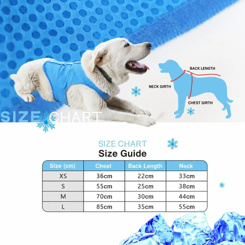 Evaporative Cooling Vest for Dogs – Lightweight & Breathable