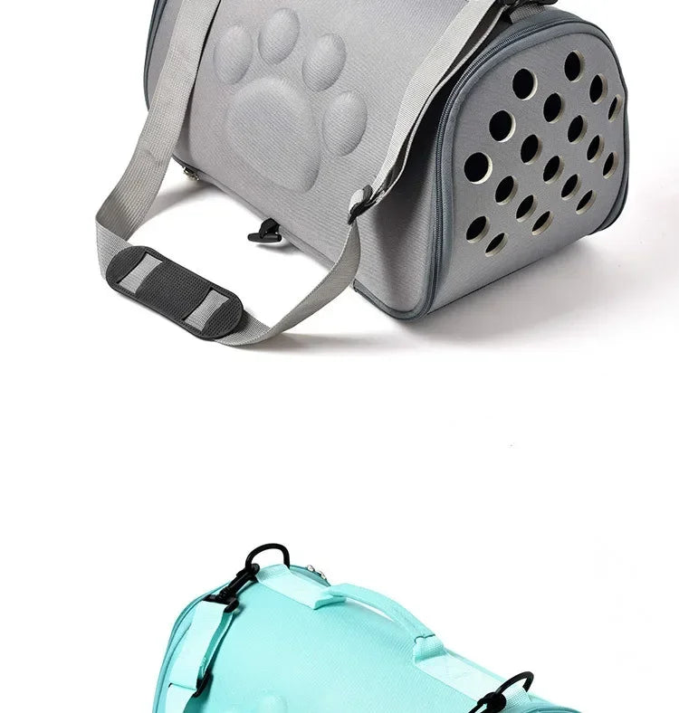 Breathable Pet Carrier Bag for Cats and Small Dogs