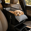 Foldable Dog Car Seat Booster with Anti-Slip Base