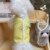 Abrigo Floral para Perros y Gatos Pequeños