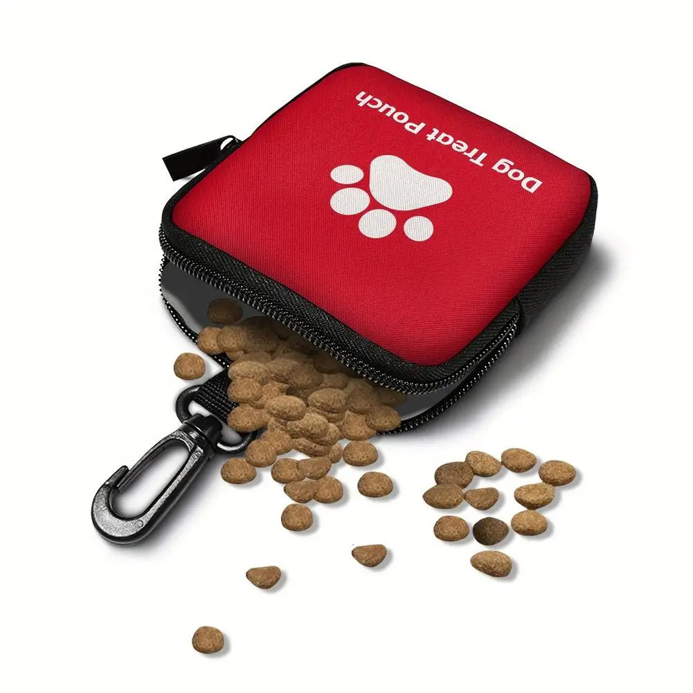 Hands-Free Pet Treat Pouch with Waist Clip