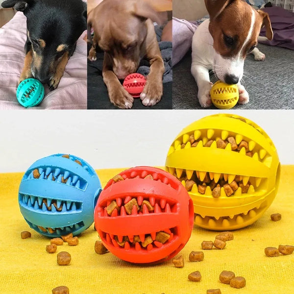 Pelota Interactiva de Mordedores con Rompecabezas para Perros