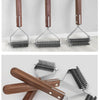 Double-Sided Wooden Pet Grooming Comb