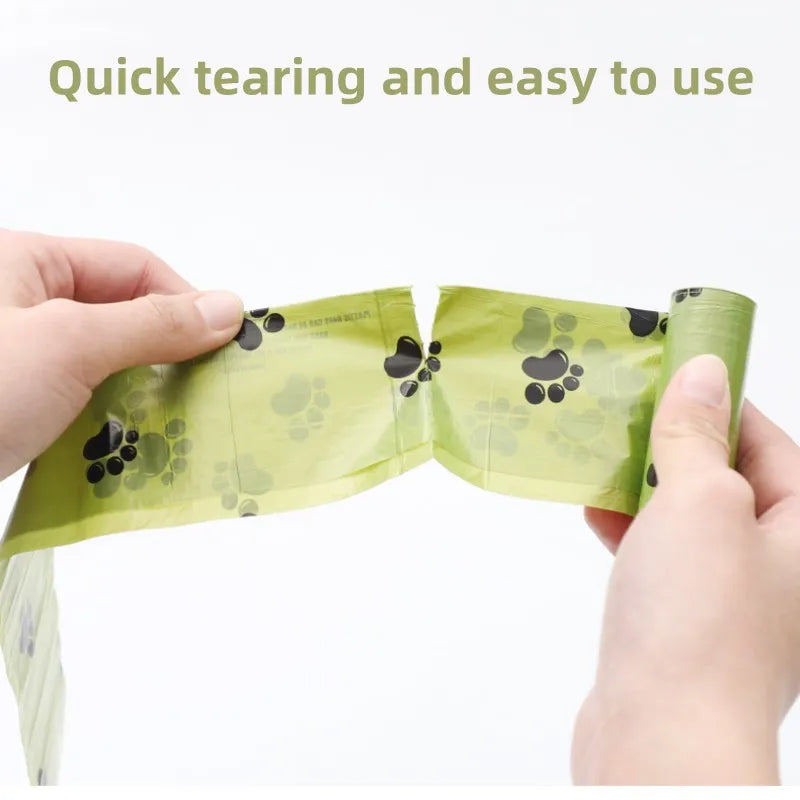 Eco-Friendly Biodegradable Dog Poop Bags with Dispenser