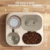 2in1 Cat Food and Water Dispenser Automatic Feeder