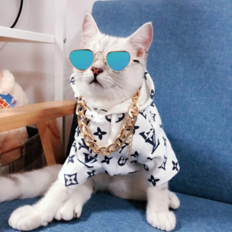 Non-Slip Pet Sunglasses for Cats & Small Dogs