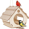 Hängender Vogelfutterhaus aus Holz