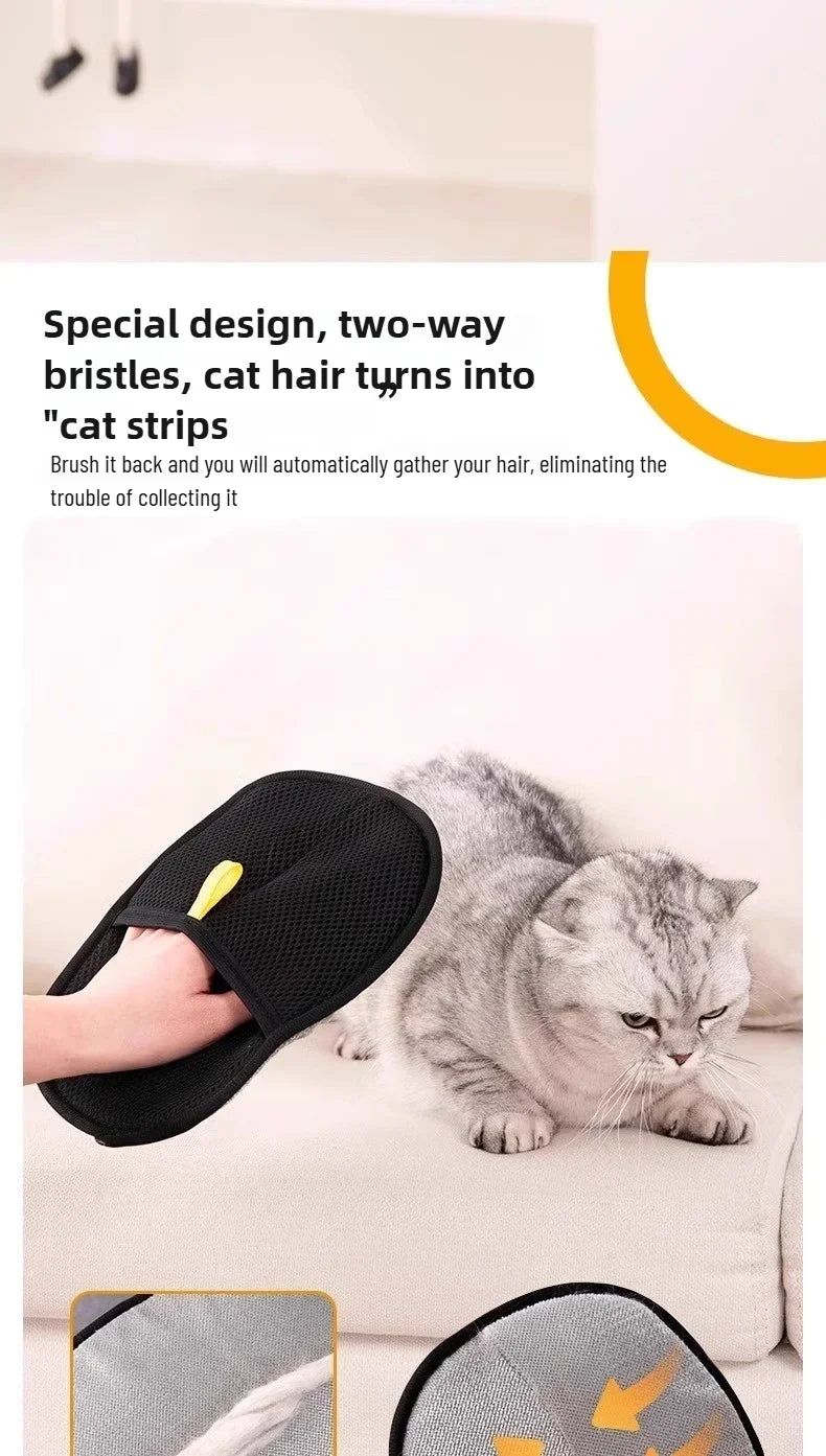 Cat Hair Removal Gloves for Pets