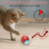 Interactive Rolling Cat Toy with Bird Sounds and Three Play Modes