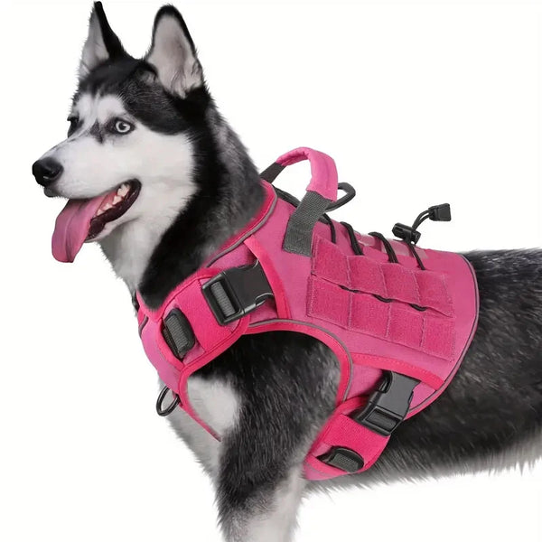 Taktisches Anti-Zerr-Hundegeschirr mit Kontrollgriff