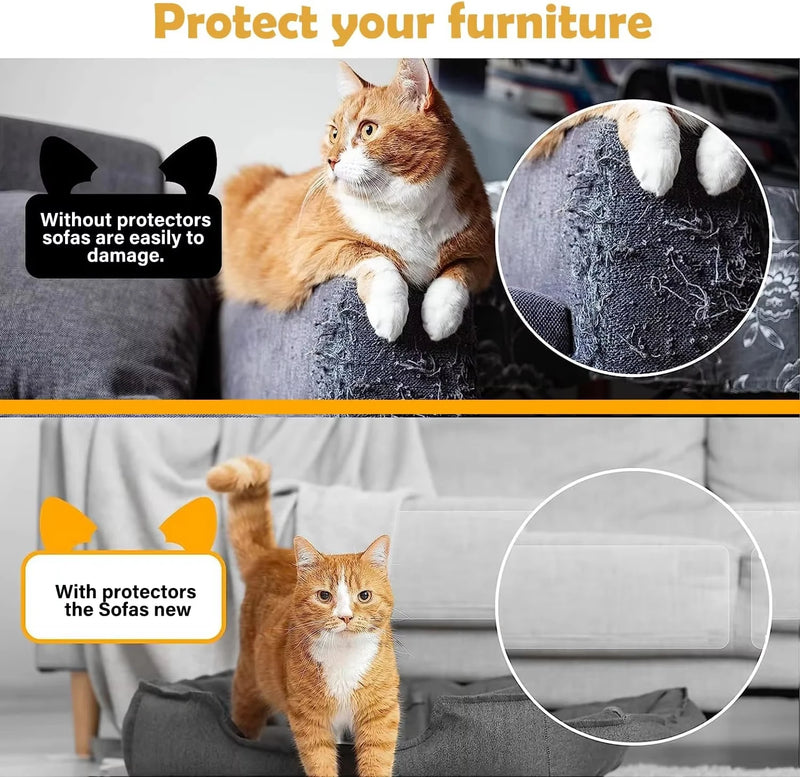 Ruban Anti-Griffures Transparent pour Chats