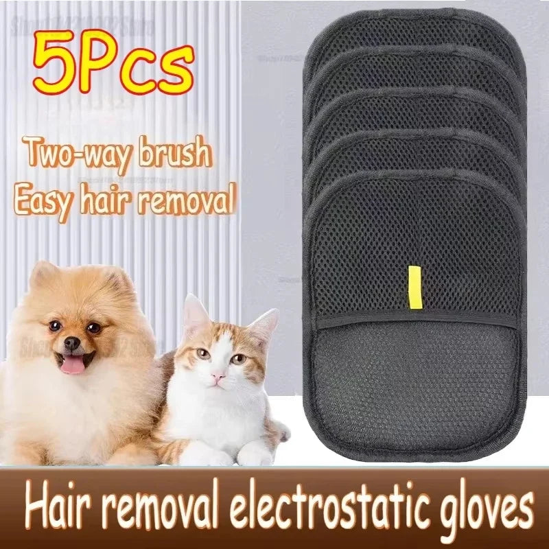 Gant de toilettage électrostatique pour animaux