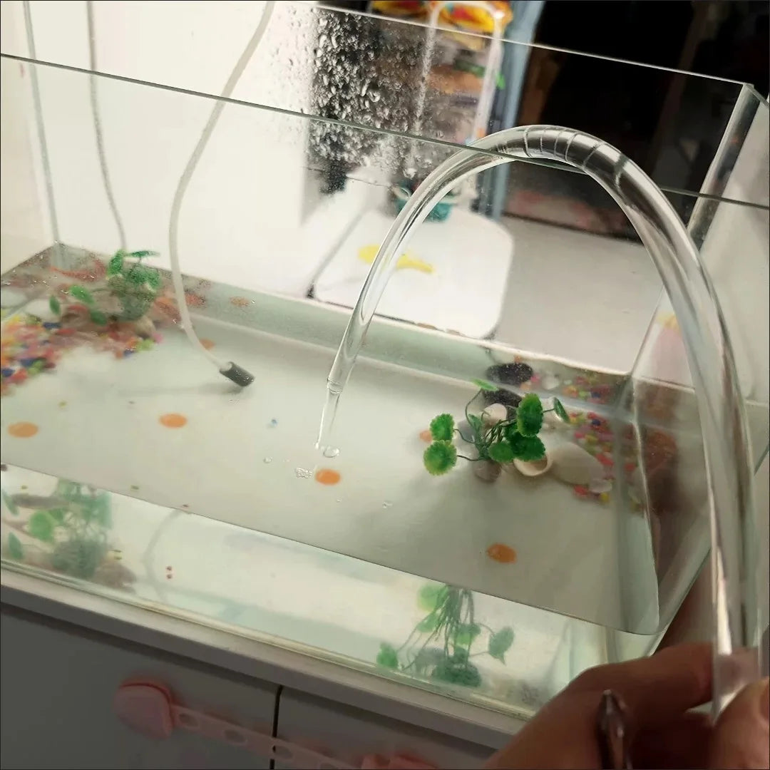 Clear PVC Flexible Water Tubing for Aquariums, Pumps, and Garden Use