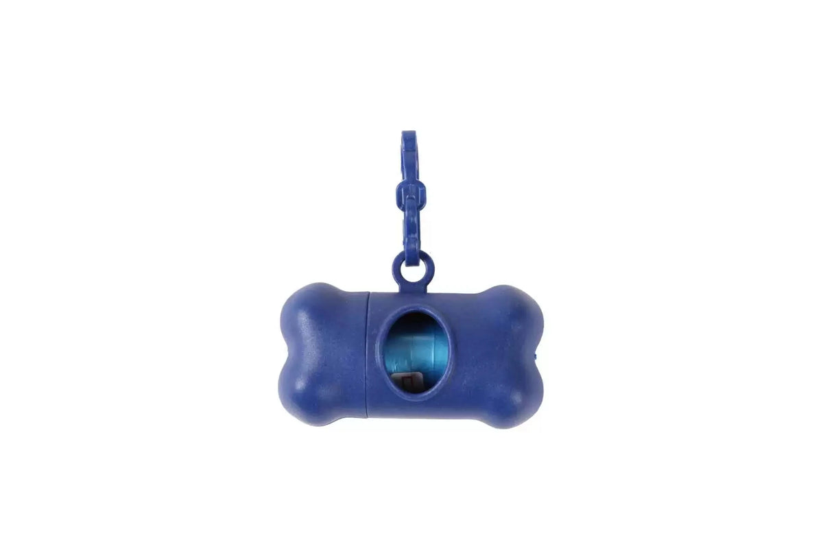 Bone-Shaped Pet Waste Bag Dispenser with Clip