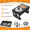 Soporte Elevado para Cuencos de Perro con Altura Ajustable