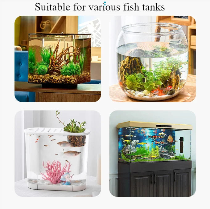 Filet de nettoyage en acier inoxydable pour aquarium