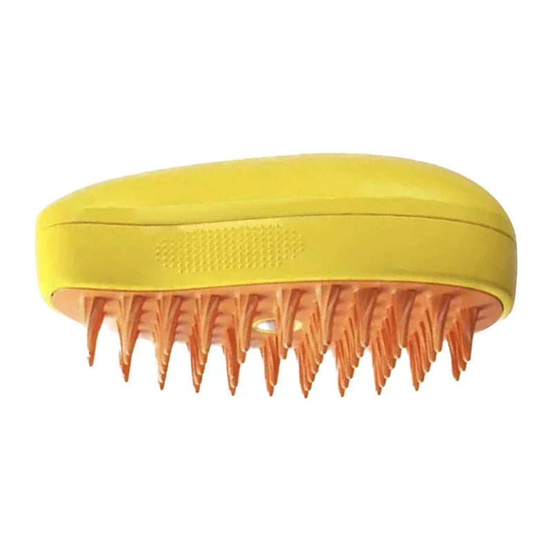 Dampfbürste für Haustiere mit Massagekamm