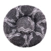 Cozy Plush Round Pet Bed for Dogs and Cats