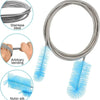 Brosse de nettoyage extensible pour tuyaux d'aquarium