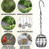 Hanging Metal Bird Feeder with Hook