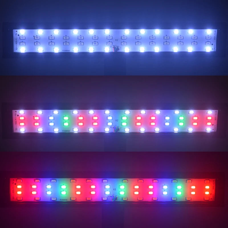 Lampe LED à clipser pour aquarium, fine, idéale pour la croissance des plantes