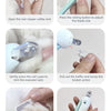 Adjustable Pet Nail Clipper with Anti-Splash Guard and Nail File