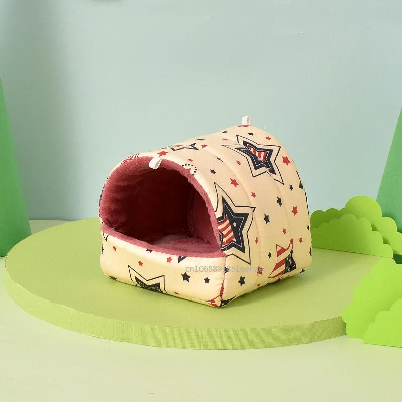 Niche Douillette pour Petits Animaux : Hamsters, Cobayes & Lapins
