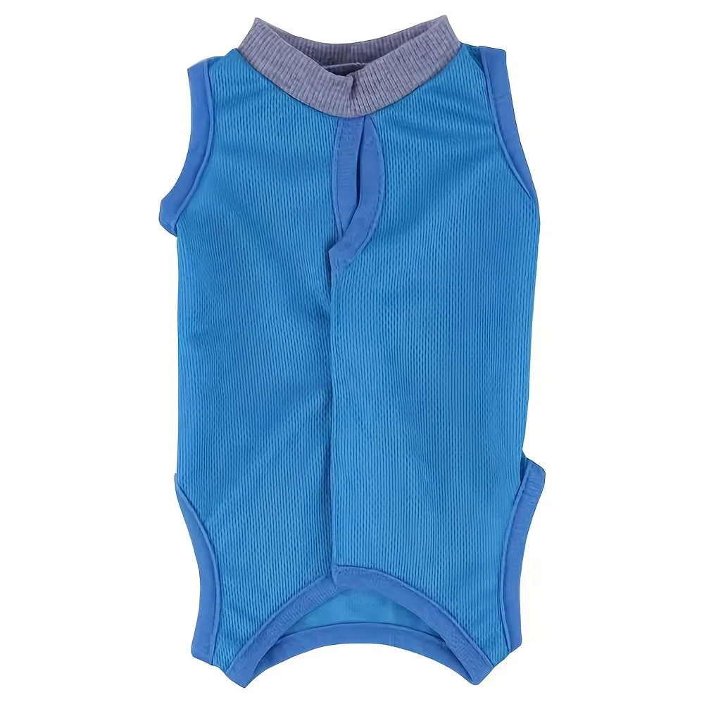 Adjustable Cat Recovery Suit for Post-Surgery Protection