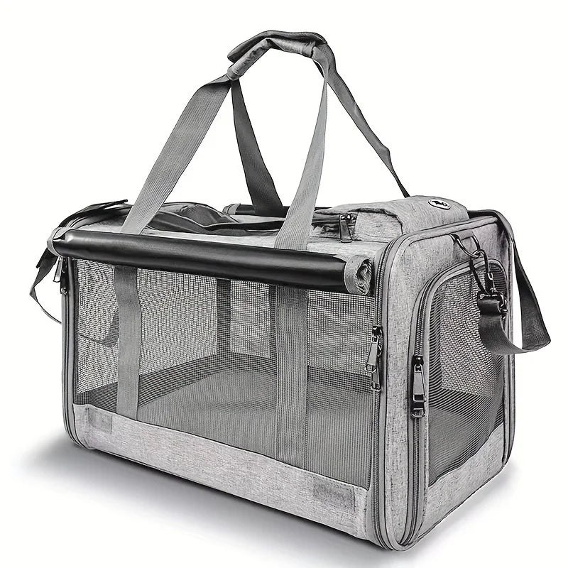 Soft-Sided Pet Carrier for Large and Medium Cats & Dogs