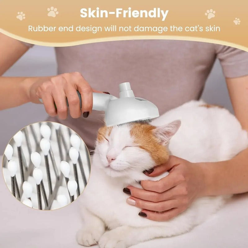 Dampfbürste für Katzen & Hunde