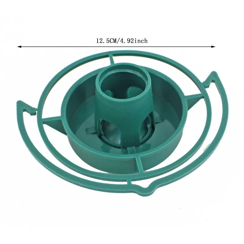 Comedero para aves con tapita de botella reciclada