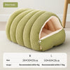 Cozy Thermal Plush Cat Bed with Removable Washable Cover