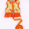 Adjustable Mesh Harness with Leash for Small Pets
