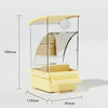 Parrot No-Waste Feeder with Seed Husk Separator