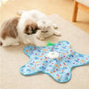 Interactive Hide-and-Seek Cat Toy with Feather Teaser