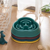 Anti-Spill Slow Feeder Dog Bowl