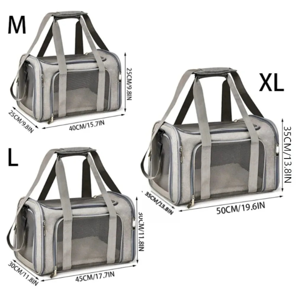 Breathable Pet Carrier Bag for Small Dogs and Cats