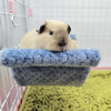 Hamac-Lit Doublement Doux pour Petits Animaux