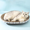 Grattoir pour chat en carton ondulé rond
