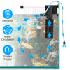 3-in-1 Silent Aquarium Filter & Pump