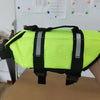 Reflective Dog Life Jacket with Adjustable Straps for Swimming and Boating