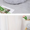 Panier Rond en Peluche pour Animaux avec Housse Amovible