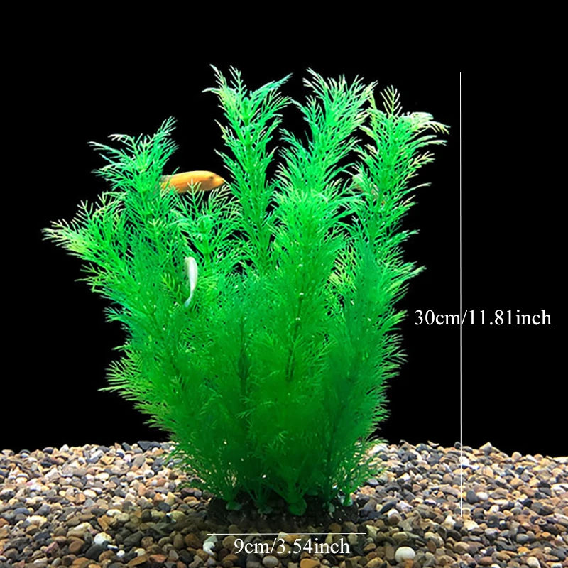 Realistic Artificial Aquarium Plants for Fish Tank Décor