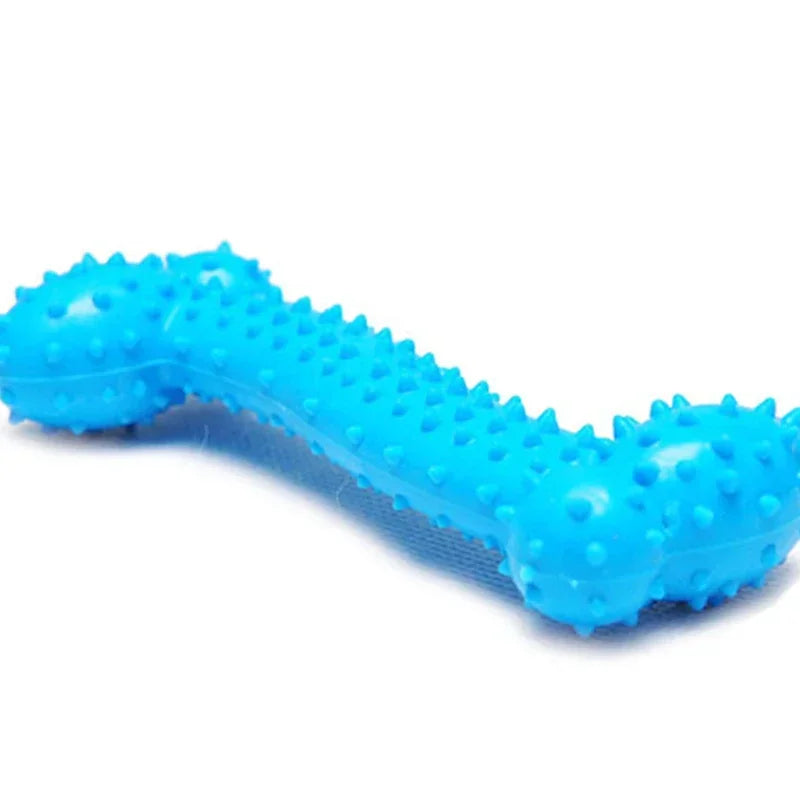 Durable Chew Toy for Small Dogs with Teeth-Cleaning Spikes