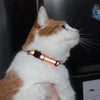 Reflective Cat Head Pet Collar with Bell for Cats and Small Dogs