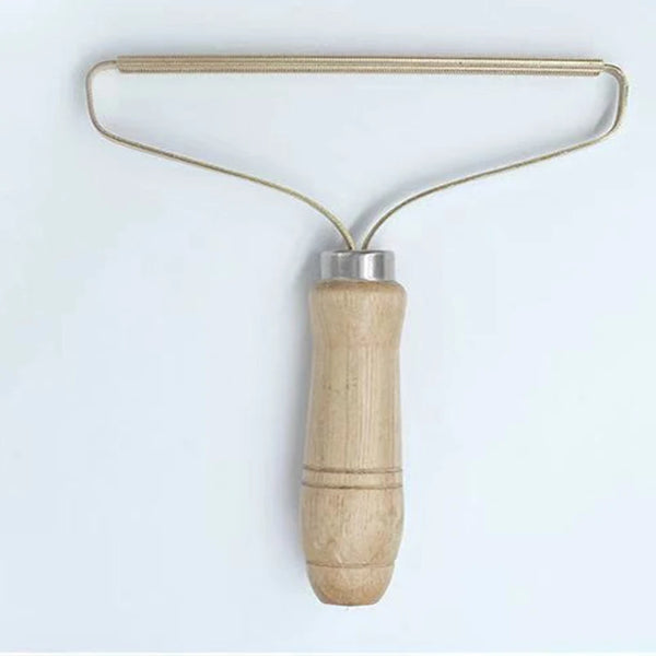 Wooden Manual Hair Wiper for Pet Hair Removal