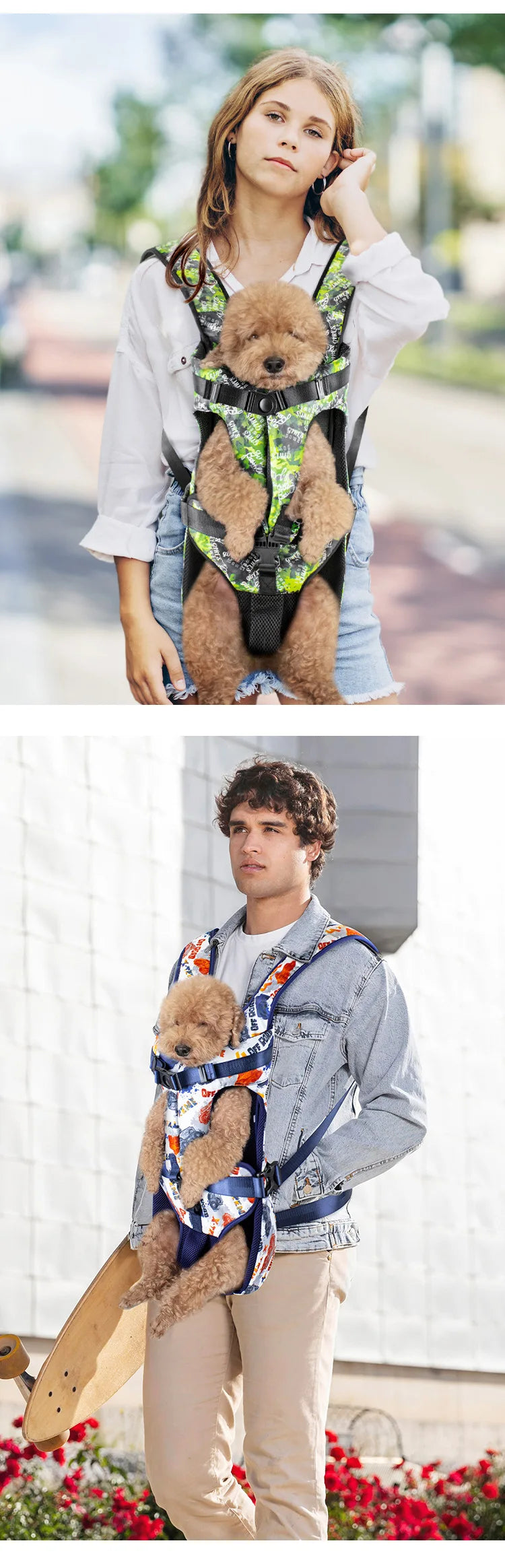 Mochila Portaperros de Pecho