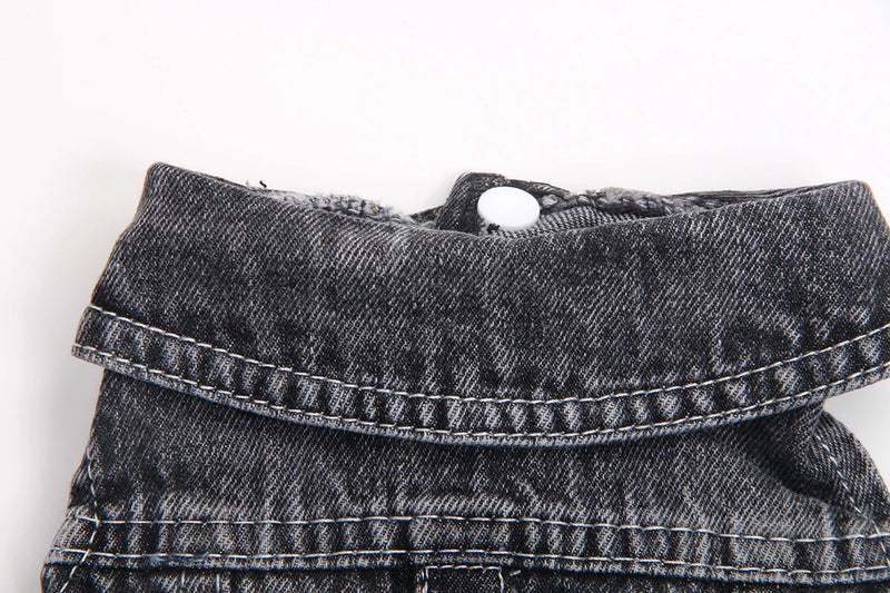 Chaqueta de Mezclilla Clásica para Perros